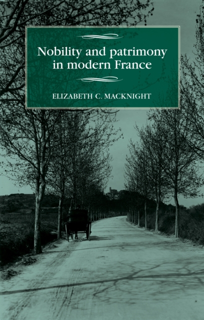 Nobility and Patrimony in Modern France, EPUB eBook