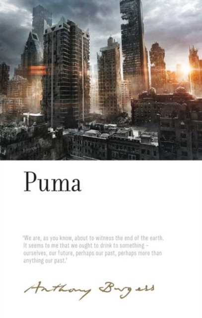 Puma : By Anthony Burgess, Hardback Book