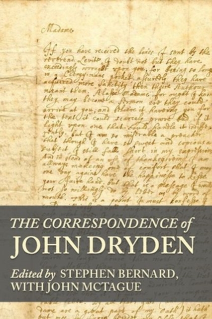 The Correspondence of John Dryden, Hardback Book