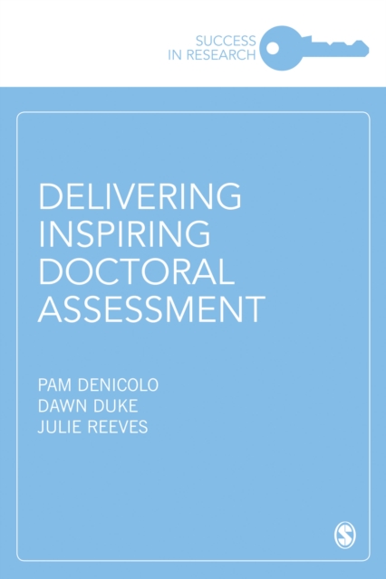 Delivering Inspiring Doctoral Assessment, Hardback Book
