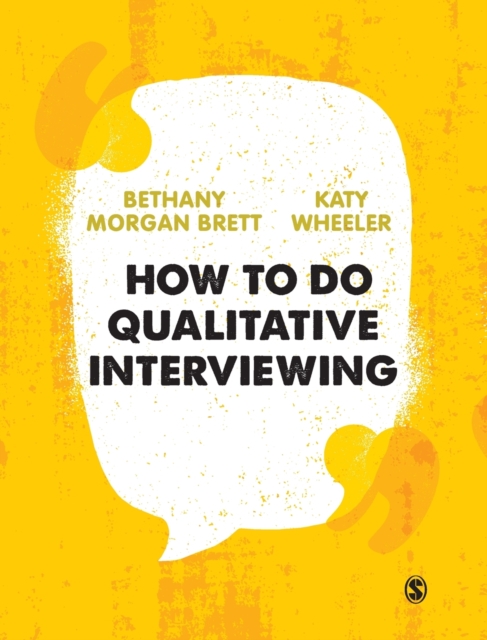How to Do Qualitative Interviewing, Hardback Book