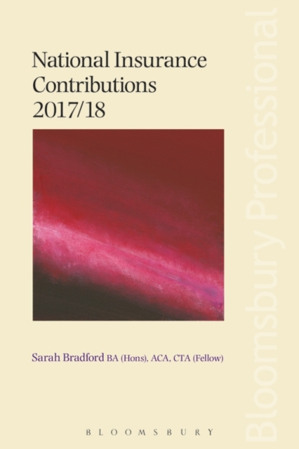 National Insurance Contributions 2017/18, Paperback Book