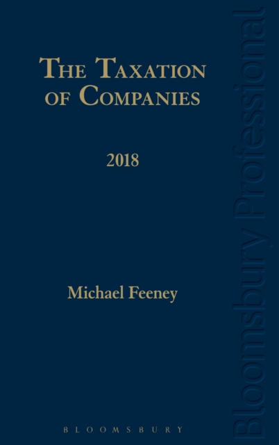 The Taxation of Companies 2018, PDF eBook