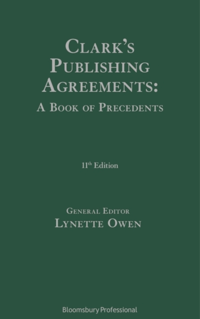 Clark's Publishing Agreements: A Book of Precedents, Multiple-component retail product Book