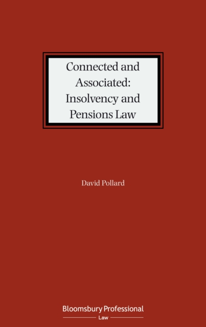Connected and Associated: Insolvency and Pensions Law, PDF eBook