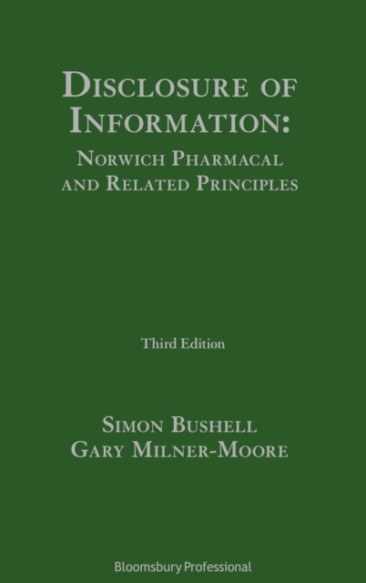 Disclosure of Information: Norwich Pharmacal and Related Principles, EPUB eBook