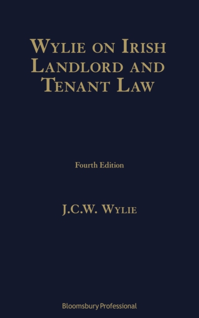 Wylie on Irish Landlord and Tenant Law, PDF eBook