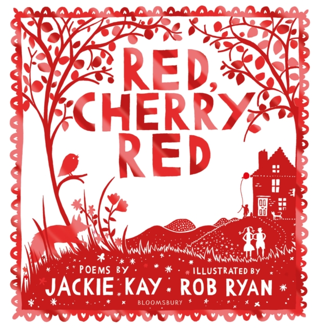 Red, Cherry Red, Hardback Book