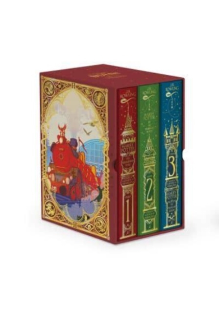 Harry Potter 1-3 Box Set: MinaLima Edition, Multiple-component retail product Book