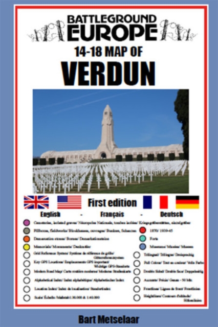 Verdun (Map), Paperback / softback Book
