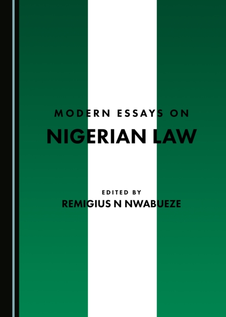 None Modern Essays on Nigerian Law, PDF eBook
