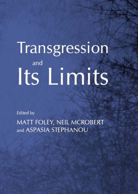 None Transgression and Its Limits, PDF eBook