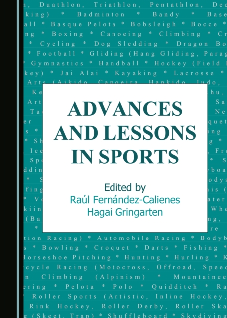 None Advances and Lessons in Sports, PDF eBook