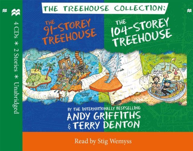 The 91-Storey & 104-Storey Treehouse CD Set, Mixed media product Book