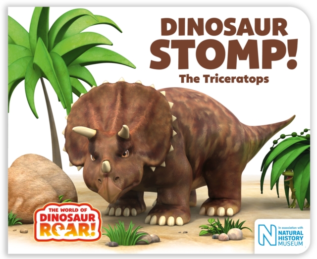 Dinosaur Stomp! The Triceratops, Board book Book