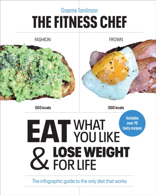 THE FITNESS CHEF : Eat What You Like & Lose Weight For Life - The infographic guide to the only diet that works, Hardback Book