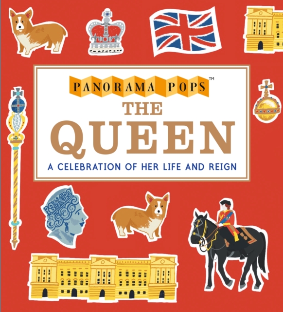The Queen: Panorama Pops, Hardback Book