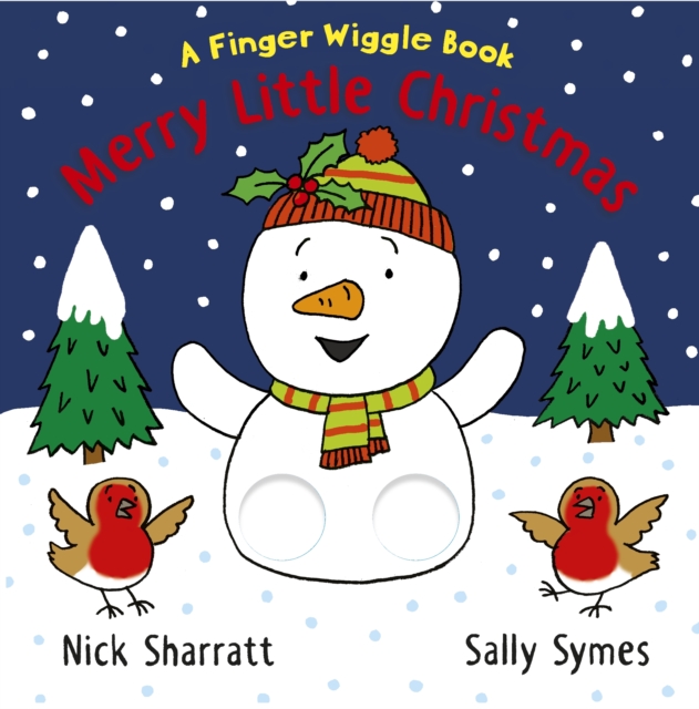 Merry Little Christmas: A Finger Wiggle Book, Board book Book