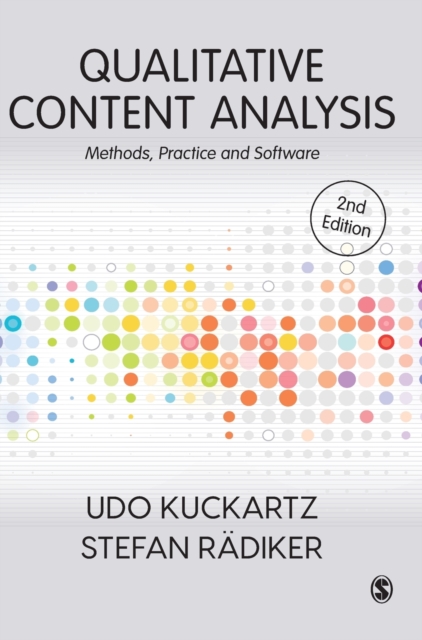 Qualitative Content Analysis : Methods, Practice and Software, Hardback Book