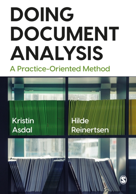 Doing Document Analysis : A Practice-Oriented Method, EPUB eBook