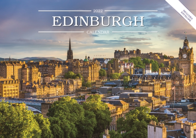 Edinburgh A5 Calendar 2022, Calendar Book