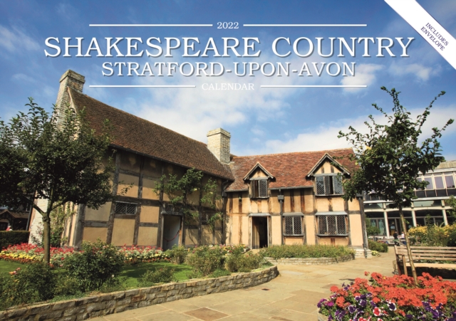 Shakespeare Country, Stratford-Upon-Avon A5 Calendar 2022, Calendar Book