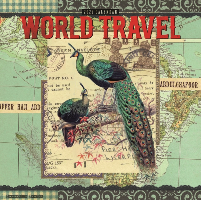 Gwen Trolez World Travel Square Wall Calendar 2022, Calendar Book