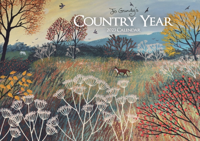 Jo Grundy Country Year A4 Calendar 2023, Calendar Book