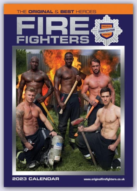 Firefighters A3 Calendar 2023, Calendar Book