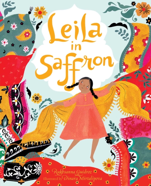 Leila in Saffron, Hardback Book