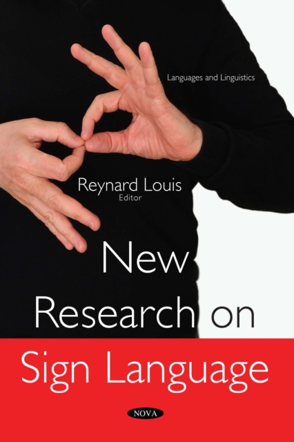 New Research on Sign Language, PDF eBook