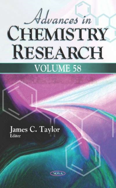 Advances in Chemistry Research. Volume 58 : Volume 58, Hardback Book