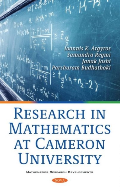 Research in Mathematics at Cameron University, Hardback Book