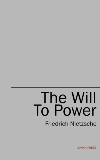The Will to Power, EPUB eBook
