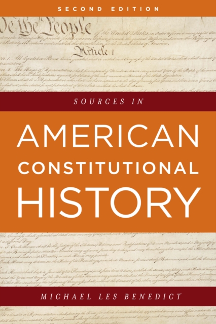 Sources in American Constitutional History, Paperback / softback Book