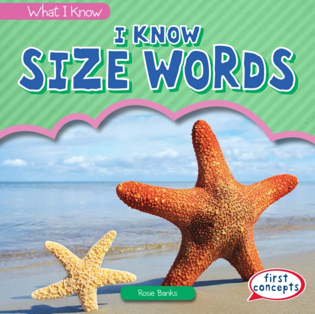 I Know Size Words, PDF eBook