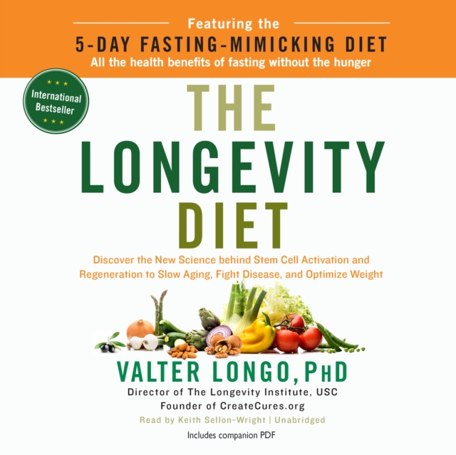 The Longevity Diet, eAudiobook MP3 eaudioBook
