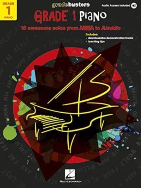 Gradebusters Grade 1 - Piano : 15 Awesome Solos from Abba to Aladdin, Book Book