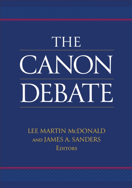 The Canon Debate, Paperback / softback Book