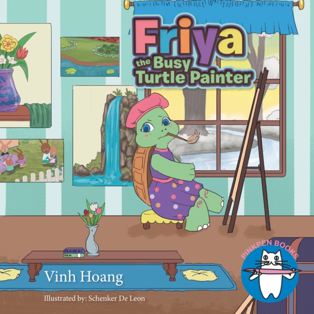 Friya the Busy Turtle Painter, EPUB eBook