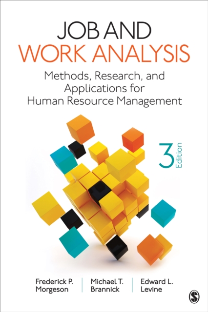 Job and Work Analysis : Methods, Research, and Applications for Human Resource Management, Paperback / softback Book