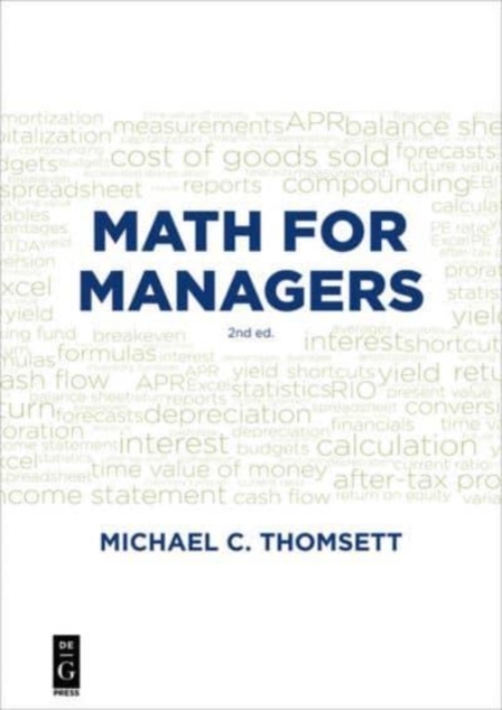 Math for Managers, Paperback / softback Book