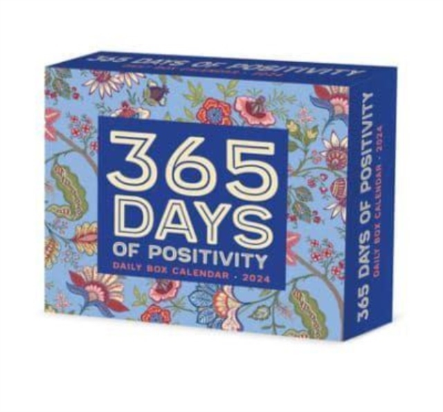 365 Days of Positivity 2024 6.2 X 5.4 Box Calendar, Calendar Book