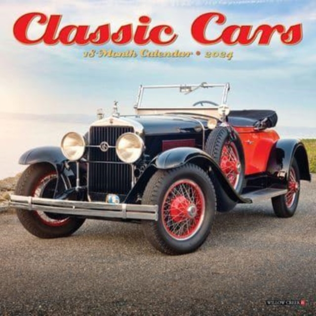 Classic Cars 2024 7 X 7 Mini Wall Calendar, Calendar Book