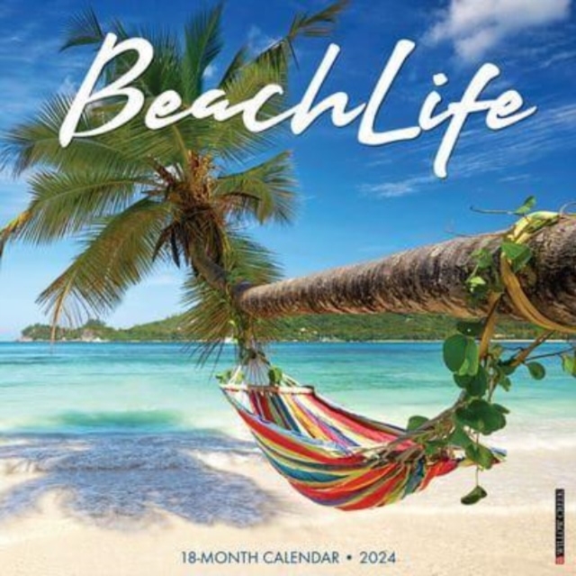 Beach Life 2024 12 X 12 Wall Calendar, Calendar Book