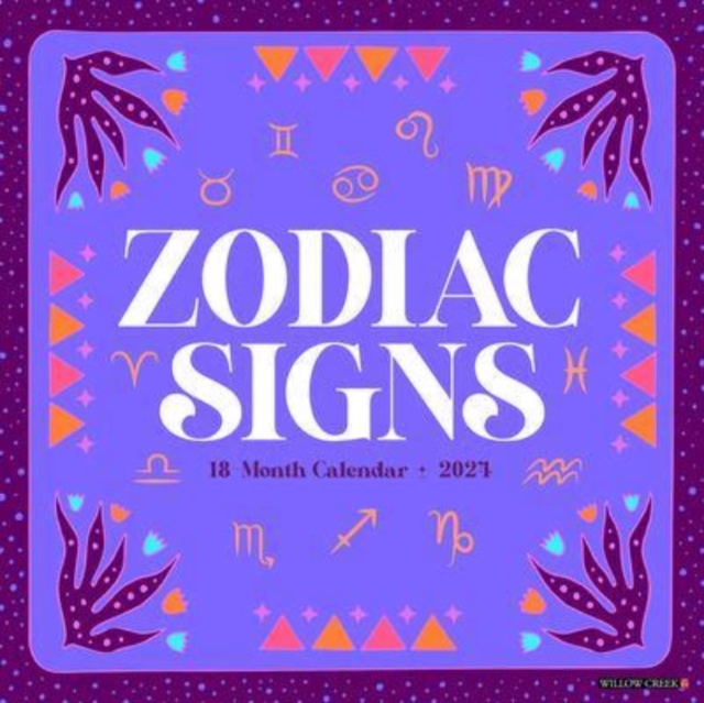 Zodiac Signs 2024 12 X 12 Wall Calendar, Calendar Book