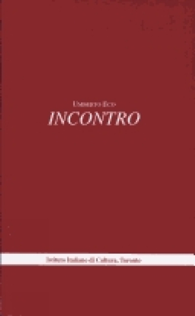 Incontro: University And Mass Media, Paperback / softback Book