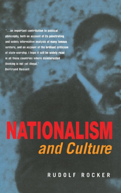 Nationalism & Culture, Hardback Book