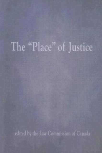 The Place of Justice, Paperback / softback Book