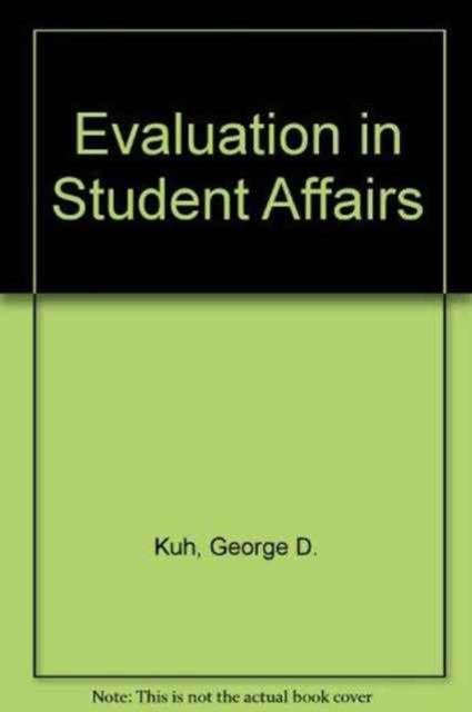 Evaluation in Student Affairs, Paperback / softback Book
